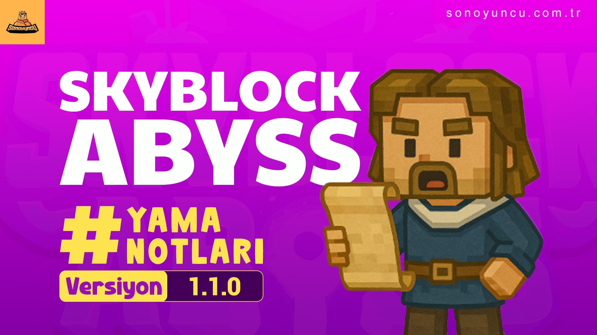 Skyblock Abyss v1.1.0 Güncelleme Notları