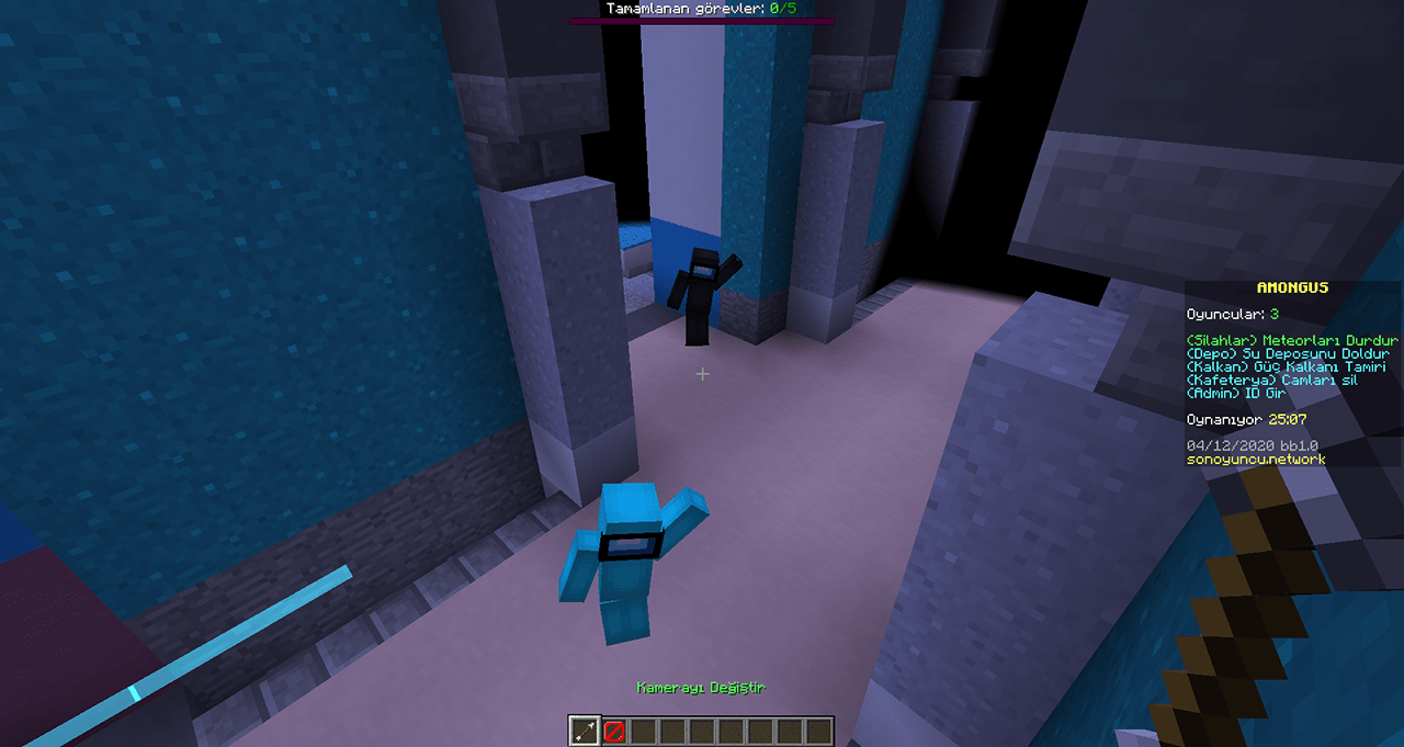 Among Us Minecraft Kameralar